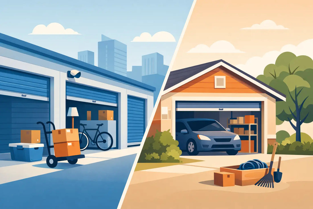 Self storage vs garage - hvad er bedst?